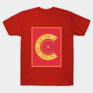 C letter design T-Shirt